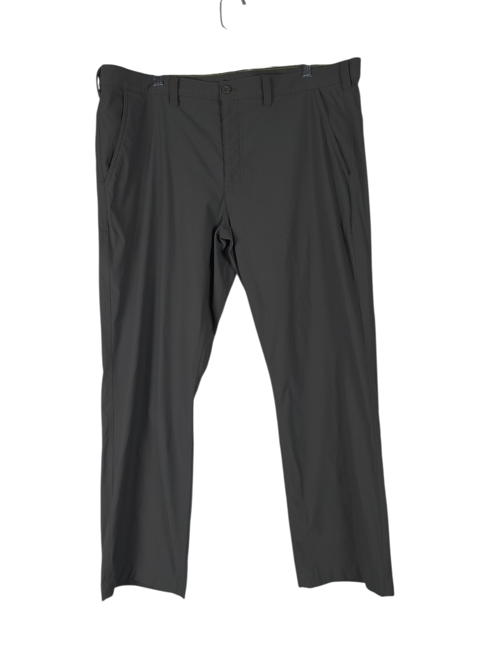 Eddie Bauer Pants Men's 40x30 Gray Smoke Horizon Takeoff Stretch Chino Classic
